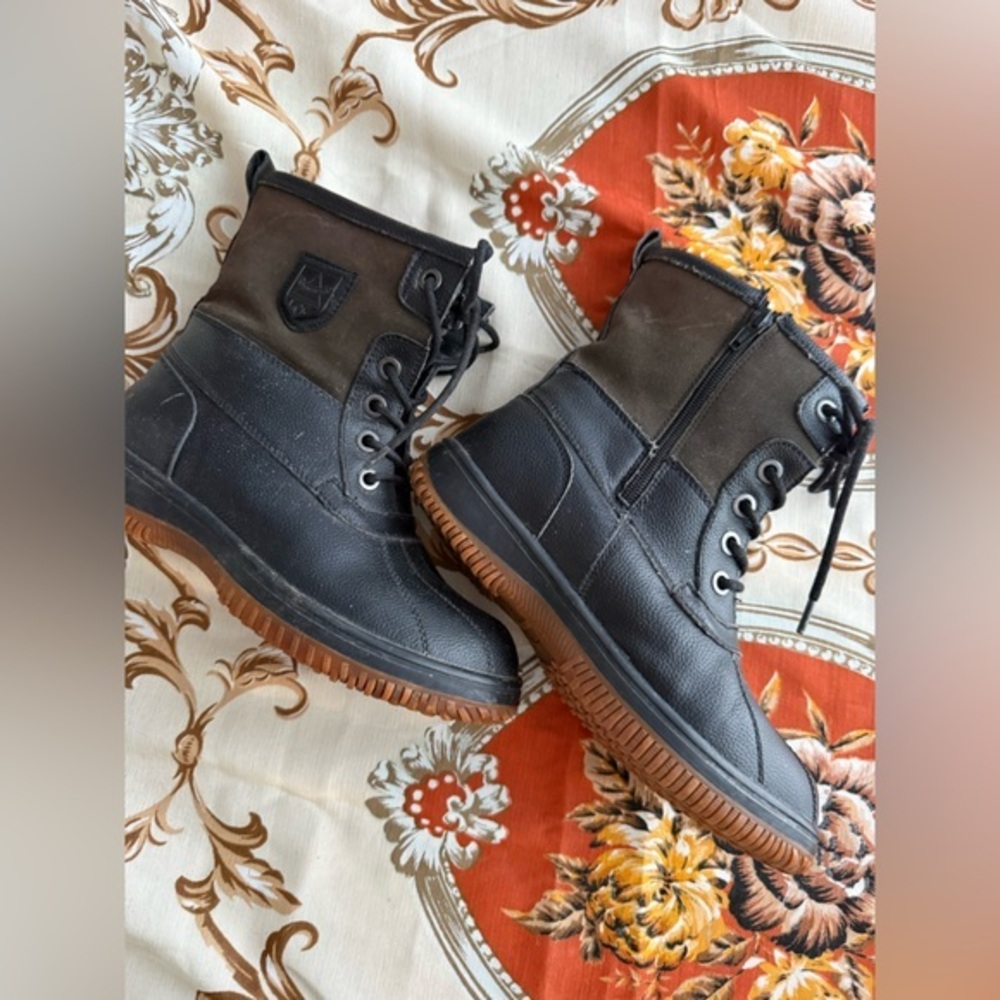 Atelier Noir (by Rudsak) Shearling/Faux-Fur Lined Winter Boots duck boot style